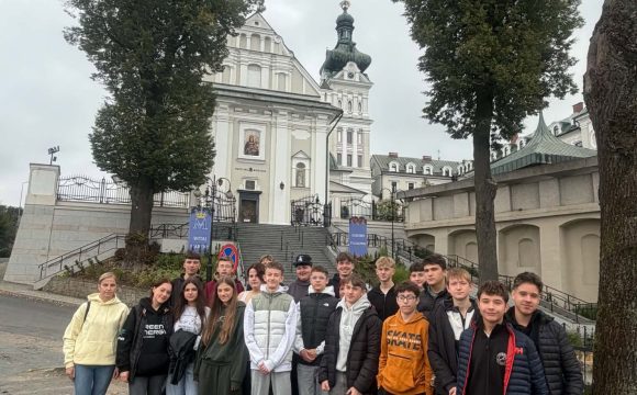 Integracyjna wycieczka pierwszoklasistów do Ciężkowic